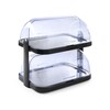 Vitrine refrigerante Roll-top  double  HENDI  Gris fonce  440x320x H 440mm