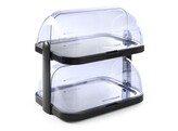 Vitrine refrigerante Roll-top  double  HENDI  Gris fonce  440x320x H 440mm