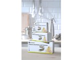 Cartouches pour siphon a chantilly  HENDI  Argent  50 u