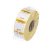 Etiquettes de securite alimentaire journalieres  multi-usages  faciles a retirer   HENDI  Mardi  Jaune  1000 u.  25x25mm