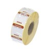 Voedselveiligheidsstickers  multifunctioneel  eenvoudig verwijderbaar   HENDI  Donderdag  Bruin  1000 st.  25x25mm