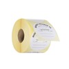 Voedselveiligheidsstickers  multifunctioneel  eenvoudig verwijderbaar   GEBRUIKEN TOT   HENDI  Wit  500 st.   50mm