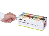 Set voedselveiligheidsstickers  multifunctioneel  eenvoudig verwijderbaar  met een dispenser  HENDI  240x80x H 100mm