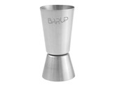 Doseur 20/40 ml  BarUp  Argent   40x H 80mm  Rond