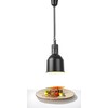 Warmtelamp verstelbaar  cilindrisch  HENDI  Zilver  230V/250W   175x H 250mm