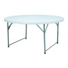 Table buffet  ronde  AmerBox  Blanc   1500x H 740mm  Rond