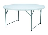 Table buffet  ronde  AmerBox  Blanc   1500x H 740mm  Rond