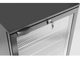 Backbar koelkast met enkele deur  Arktic  86L  Zwart  230V/120W  500x530x H 870mm