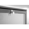 Backbar koelkast met enkele deur  Arktic  86L  Zwart  230V/120W  500x530x H 870mm