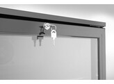 Backbar koelkast met enkele deur  Arktic  86L  Zwart  230V/120W  500x530x H 870mm