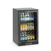 Backbar koelkast met enkele deur  Arktic  86L  Zwart  230V/120W  500x530x H 870mm