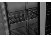 Backbar koelkast met dubbele deur  Arktic  384L  Zwart  230V/365W  900x530x H 1820mm