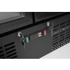 Backbar koelkast met dubbele deur  Arktic  384L  Zwart  230V/365W  900x530x H 1820mm