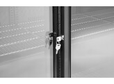 Backbar koelkast met 3 schuifdeuren  Arktic  308L  Zwart  230V/160W  1350x520x H 865mm
