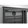 Arriere de bar avec doubles portes coulissantes   Arktic  158L  Noir  230V/160W  900x520x H 870mm