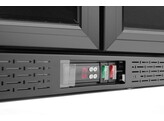 Arriere de bar double porte  Arktic  158L  Noir  230V/160W  900x530x H 870mm