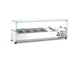 Vitrine refrigeree GN 1/3  Arktic  4x GN 1/3  230V/180W  1208x400x H 456mm