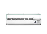 Opzetkoelvitrine GN 1/3  Arktic  6x GN 1/3  230V/180W  1405x420x H 456mm