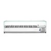 Vitrine refrigeree GN 1/3  Arktic  7x GN 1/3  230V/180W  1605x420x H 460mm