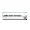Opzetkoelvitrine GN 1/4  Arktic  7x GN 1/4  230V/180W  1505x335x H 460mm