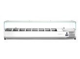 Opzetkoelvitrine GN 1/4  Arktic  8x GN 1/4  230V/180W  1805x335x H 460mm