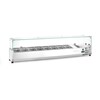 Opzetkoelvitrine GN 1/4  Arktic  8x GN 1/4  230V/180W  1805x335x H 460mm