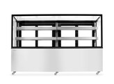 Koelvitrine met 2 schappen  Arktic  610L  230V/500W  1824x677x H 1230mm