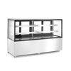 Koelvitrine met 2 schappen  Arktic  610L  230V/500W  1824x677x H 1230mm