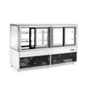 Koelvitrine met 2 schappen  Arktic  610L  230V/500W  1824x677x H 1230mm