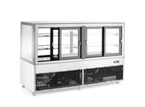 Koelvitrine met 2 schappen  Arktic  610L  230V/500W  1824x677x H 1230mm