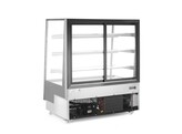 Koelvitrine met 3 schuine schappen  Arktic  650L  Zwart  230V/490W  1200x833x H 1460mm