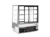 Koelvitrine met 3 schuine schappen  Arktic  650L  Zwart  230V/490W  1200x833x H 1460mm