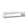 Opzetkoelvitrine GN 1/3  Arktic  4x GN 1/3  230V/180W  1205x420x H 630mm