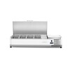 Opzetkoelvitrine GN 1/3  Arktic  4x GN 1/3  230V/180W  1205x420x H 630mm