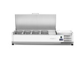 Opzetkoelvitrine GN 1/3  Arktic  4x GN 1/3  230V/180W  1205x420x H 630mm