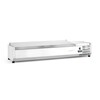Opzetkoelvitrine GN 1/3  Arktic  6x GN 1/3  230V/180W  1405x420x H 630mm