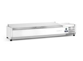 Opzetkoelvitrine GN 1/3  Arktic  6x GN 1/3  230V/180W  1405x420x H 630mm
