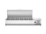 Opzetkoelvitrine GN 1/3  Arktic  6x GN 1/3  230V/180W  1405x420x H 630mm