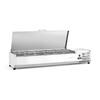 Opzetkoelvitrine GN 1/3  Arktic  6x GN 1/3  230V/180W  1405x420x H 630mm