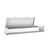 Opzetkoelvitrine GN 1/3  Arktic  7x GN 1/3  230V/180W  1605x420x H 630mm