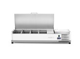 Opzetkoelvitrine GN 1/3  Arktic  7x GN 1/3  230V/180W  1605x420x H 630mm