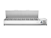 Opzetkoelvitrine GN 1/3  Arktic  8x GN 1/3  230V/180W  1805x420x H 630mm