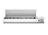 Opzetkoelvitrine GN 1/3  Arktic  8x GN 1/3  230V/180W  1805x420x H 630mm