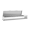 Opzetkoelvitrine GN 1/3  Arktic  8x GN 1/3  230V/180W  1805x420x H 630mm