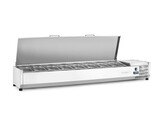 Opzetkoelvitrine GN 1/3  Arktic  8x GN 1/3  230V/180W  1805x420x H 630mm