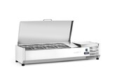 Opzetkoelvitrine GN 1/3  Arktic  8x GN 1/3  230V/180W  1805x420x H 630mm