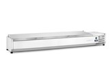 Opzetkoelvitrine GN 1/3  Arktic  9x GN 1/3  230V/180W  2005x420x H 630mm