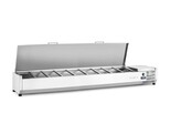 Opzetkoelvitrine GN 1/3  Arktic  9x GN 1/3  230V/180W  2005x420x H 630mm