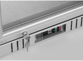 Backbar koelkast met enkele deur  Arktic  75L  Zilver  230V/120W  530x500x H 840mm