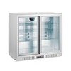 Backbar koelkast met 2 schuifdeuren  Arktic  150L  Zilver  230V/160W  900x520x H 840mm